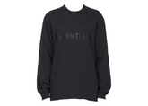 Fear Of God Essentials Applique Logo Long Sleeve T-Shirt - Dark Navy (FW20 SSENSE Exclusive)